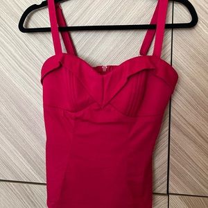 Vixen by Micheline Pitt Red Maneater top